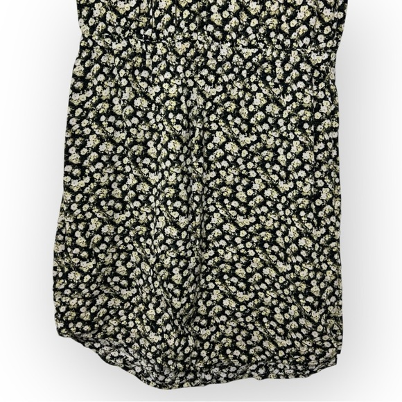 H&M Black Floral Dress 6 - Picture 3 of 7